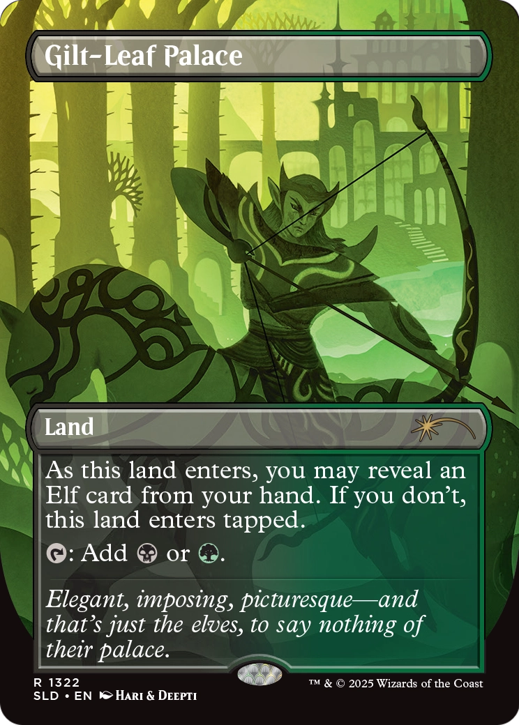 Gilt-Leaf Palace (SLD-1322) [Secret Lair Drop] (Borderless) Foil