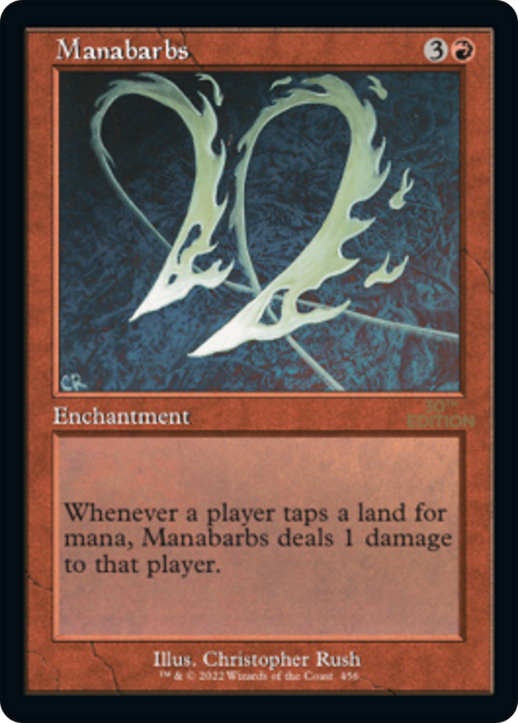 Manabarbs (30A-456) [30th Anniversary Edition] MTG Single Wizards of the Coast