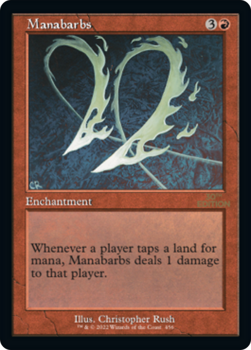 Manabarbs (30A-456) [30th Anniversary Edition] MTG Single Wizards of the Coast