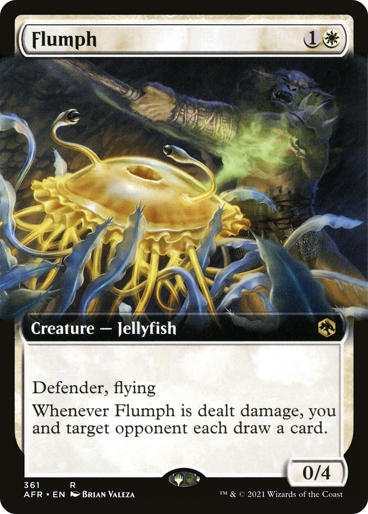 Flumph (AFR-361) [Adventures in the Forgotten Realms] (Extended Art) MTG Single Wizards of the Coast