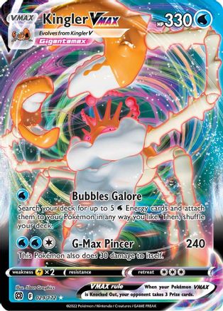 Kingler VMAX (29/172) Holofoil [SWSH: Brilliant Stars] Pokemon Single Pokémon