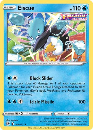 Eiscue (44/172) [SWSH: Brilliant Stars] Pokemon Single Pokémon