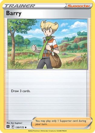 Barry (130/172) [SWSH: Brilliant Stars] Pokemon Single Pokémon