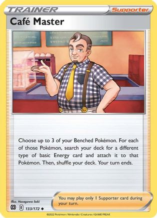Cafe Master (133/172) [SWSH: Brilliant Stars] Pokemon Single Pokémon