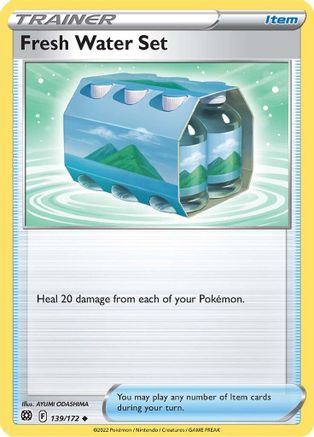 Fresh Water Set (139/172) - [SWSH: Brilliant Stars] Reverse Holofoil Pokemon Single Pokémon