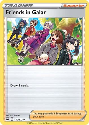 Friends in Galar (140/172) Reverse Holofoil [SWSH: Brilliant Stars] Pokemon Single Pokémon