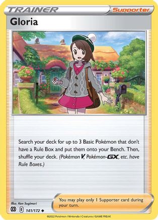 Gloria (141/172) Reverse Holofoil [SWSH: Brilliant Stars] Pokemon Single Pokémon