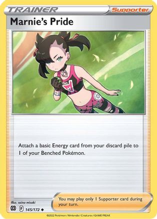 Marnie's Pride (145/172) [SWSH: Brilliant Stars] Pokemon Single Pokémon