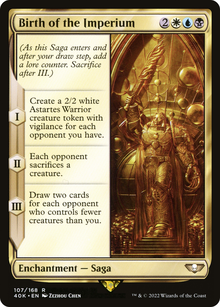 Birth of the Imperium (40K-107) [Warhammer 40,000 Commander] MTG Single Wizards of the Coast