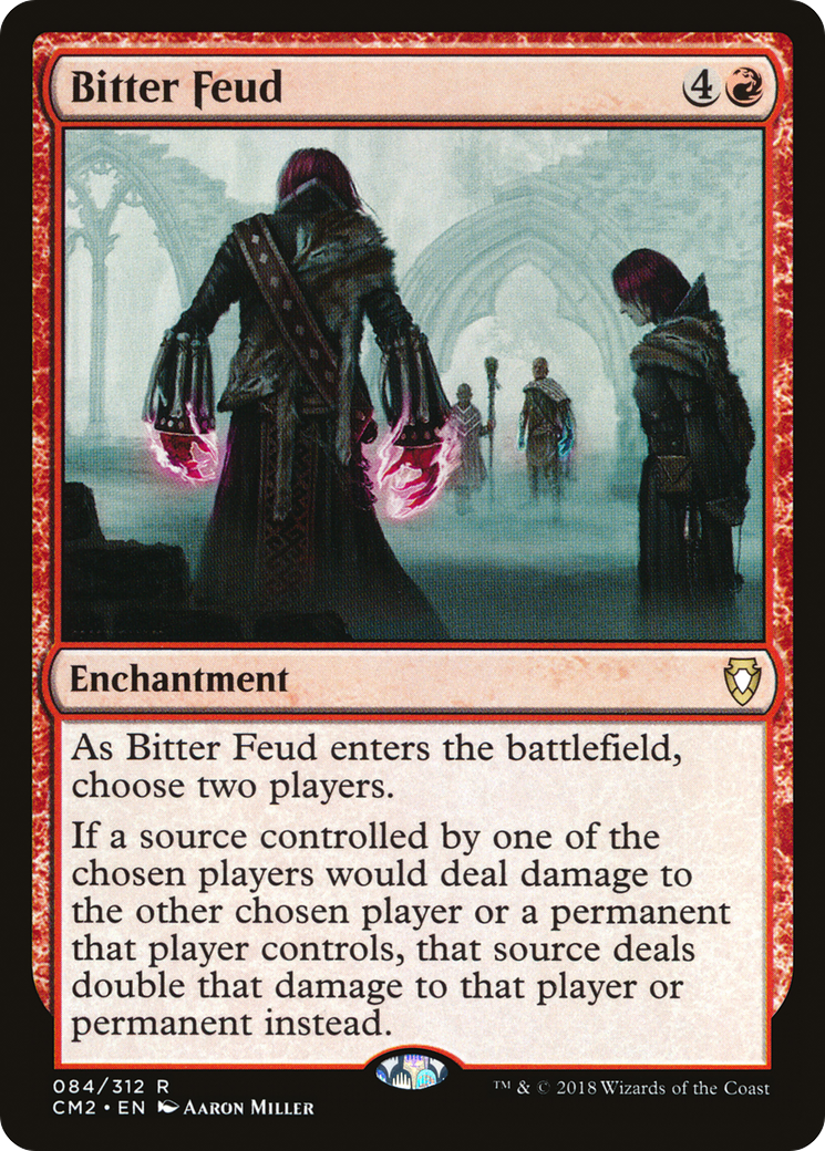 Bitter Feud (CM2-084) [Commander Anthology Volume II] MTG Single Wizards of the Coast