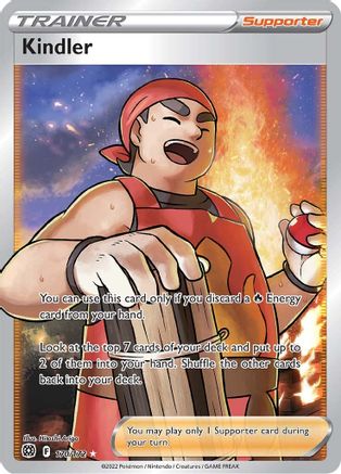 Kindler (Full Art) (170/172) Holofoil [SWSH: Brilliant Stars] Pokemon Single Pokémon