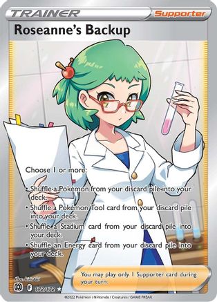 Roseanne's Backup (Full Art) (172/172) Holofoil [SWSH: Brilliant Stars] Pokemon Single Pokémon