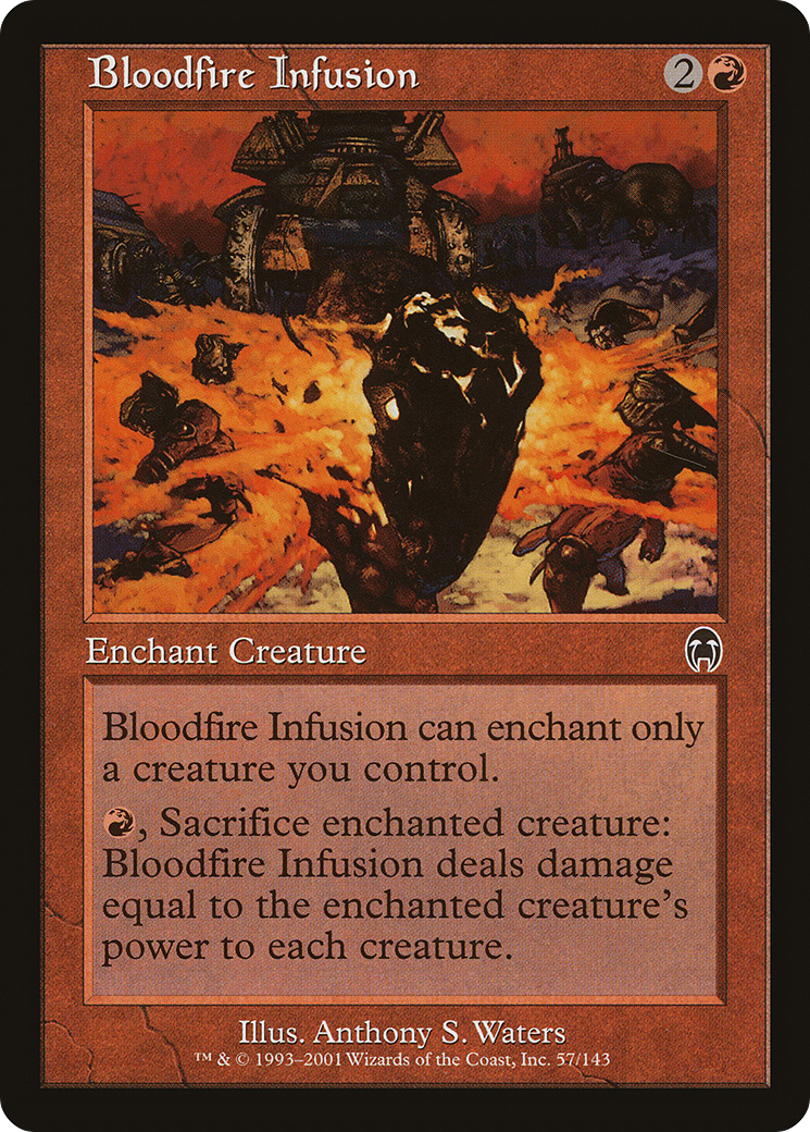 Bloodfire Infusion (APC-057) [Apocalypse] MTG Single Wizards of the Coast