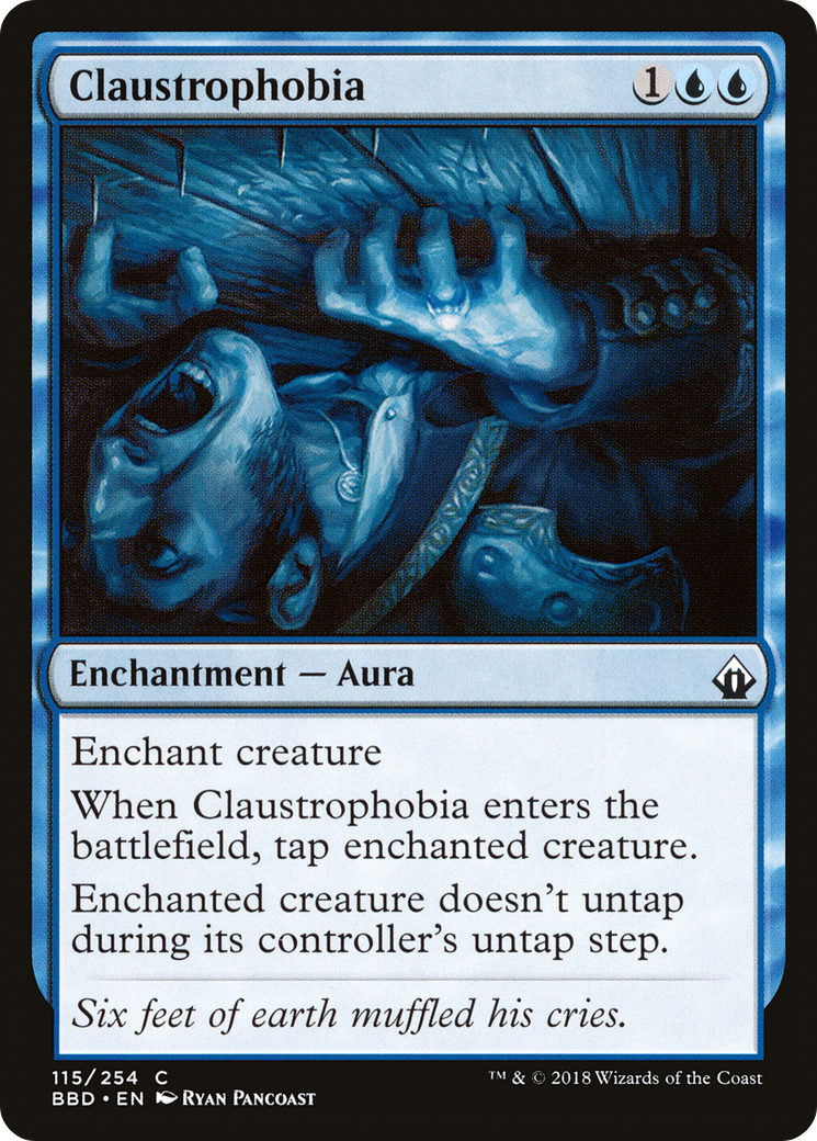 Claustrophobia (BBD-115) [Battlebond] MTG Single Wizards of the Coast
