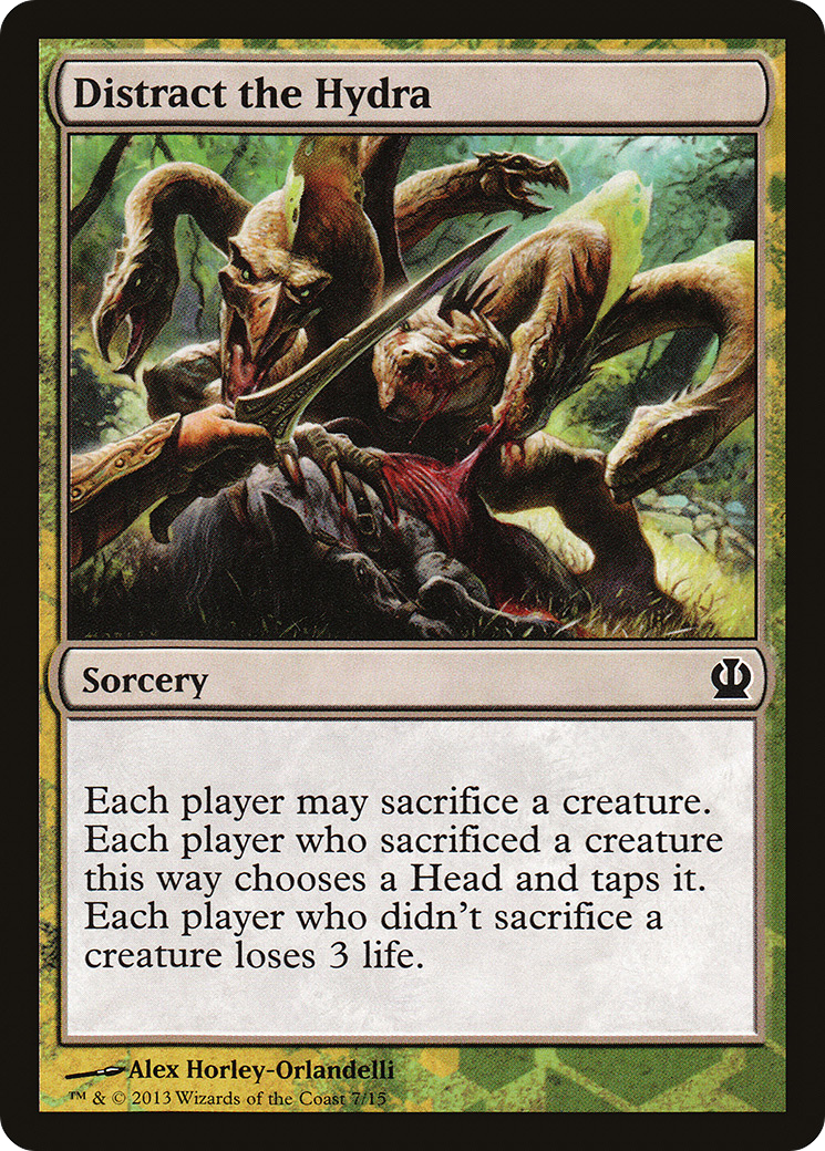 Distract the Hydra (HERO-) [Misc] Face the Hydra MTG Single Wizards of the Coast
