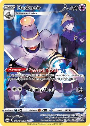 Dusknoir (TG06/30) Holofoil [SWSH: Brilliant Stars Trainer Gallery] Pokemon Single Pokémon