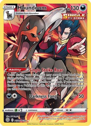 Houndoom (TG10/30) Holofoil [SWSH: Brilliant Stars Trainer Gallery] Pokemon Single Pokémon