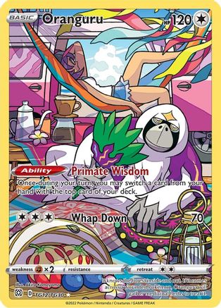 Oranguru (TG12/30) Holofoil [SWSH: Brilliant Stars Trainer Gallery] Pokemon Single Pokémon