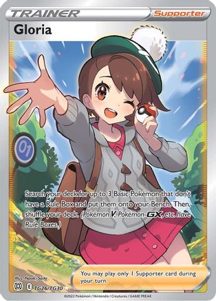 Gloria (TG26/30) Holofoil [SWSH: Brilliant Stars Trainer Gallery] Pokemon Single Pokémon