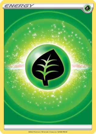 Grass Energy (2022 Unnumbered) () Reverse Holofoil [SWSH: Brilliant Stars] Pokemon Single Pokémon