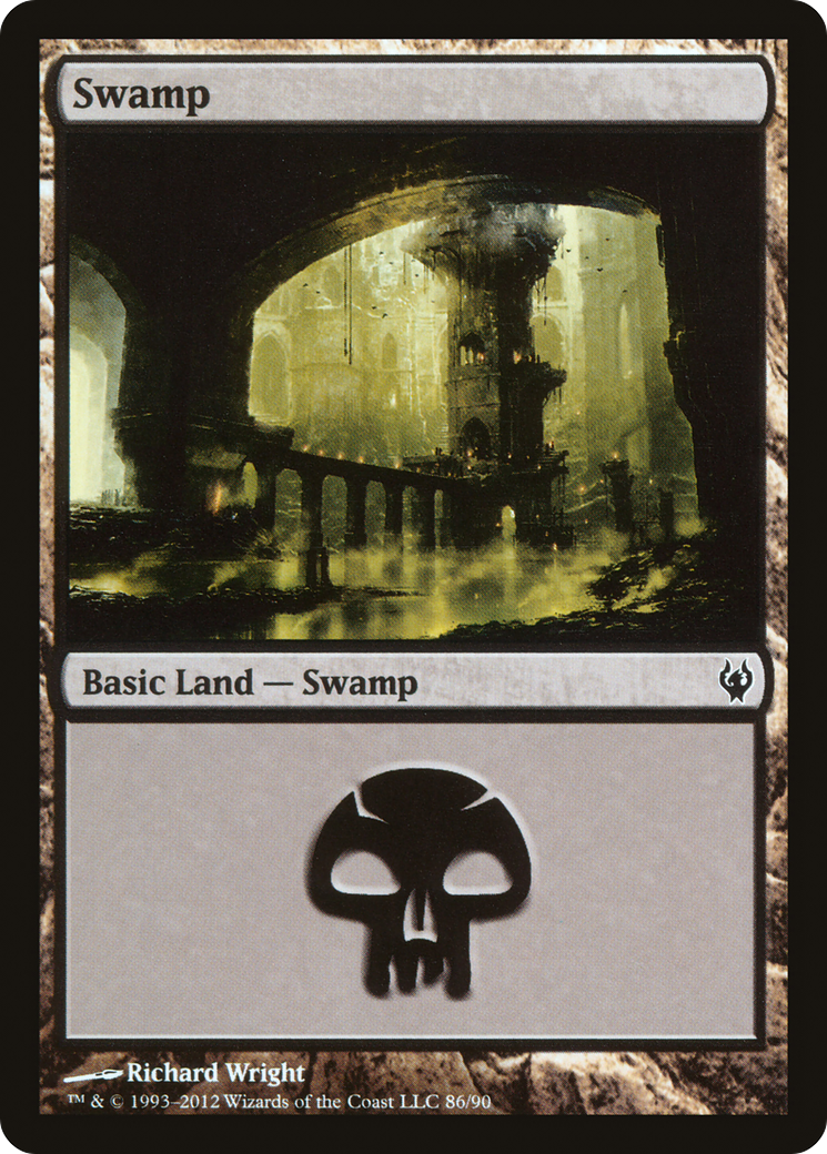 Swamp (86) (DDJ-086) [Misc] Duel Decks: Izzet vs. Golgari MTG Single Wizards of the Coast