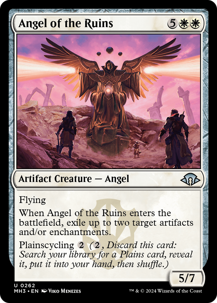 Angel of the Ruins (MH3-262) [Modern Horizons 3] Foil MTG Single Wizards of the Coast