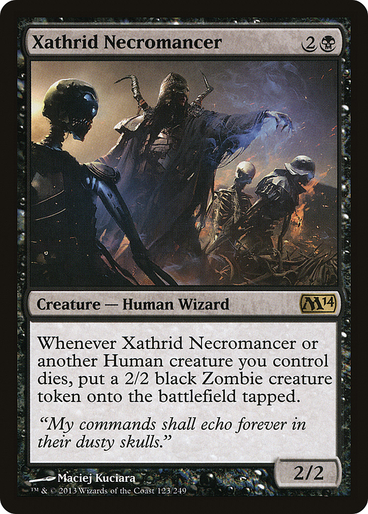 Xathrid Necromancer (M14-123) [Magic 2014] MTG Single Wizards of the Coast