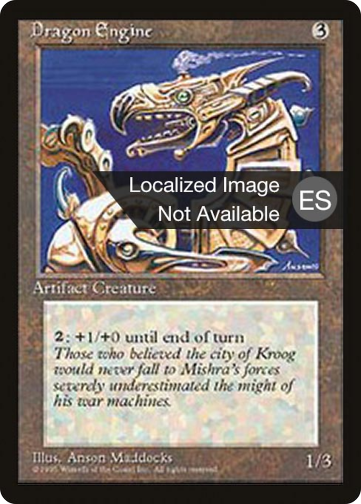 Dragon Engine (4BB-317) [Fourth Edition Foreign Black Border] MTG Single Wizards of the Coast