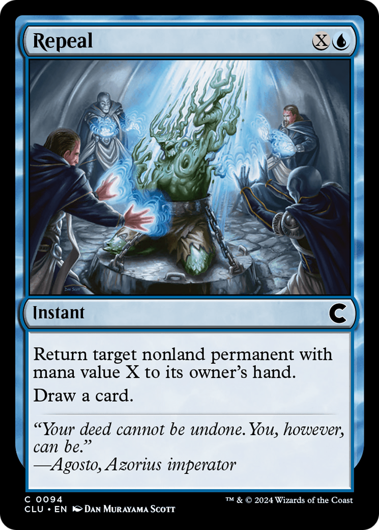 Repeal (CLU-094) [Ravnica: Clue Edition] MTG Single Wizards of the Coast