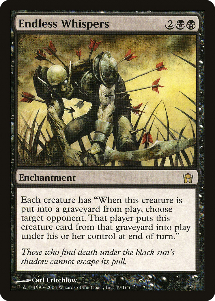 Endless Whispers (5DN-049) [Fifth Dawn] MTG Single Wizards of the Coast