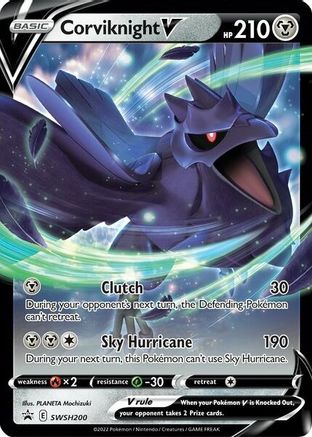 Corviknight V - SWSH200 (SWSH200/307) Holofoil [Promos: SWSH Promo Cards] Pokemon Single Pokémon