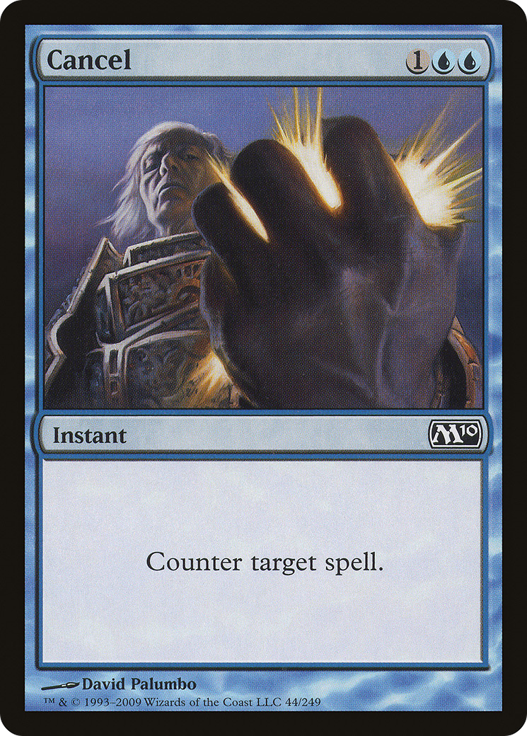 Cancel (M10-044) [Magic 2010] Foil MTG Single Wizards of the Coast