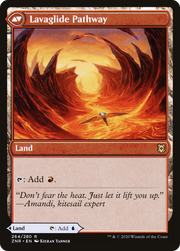 Riverglide Pathway (ZNR-264) [Zendikar Rising] Foil MTG Single Wizards of the Coast
