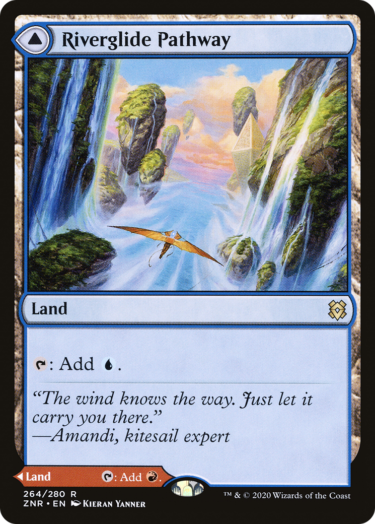 Riverglide Pathway (ZNR-264) [Zendikar Rising] MTG Single Wizards of the Coast