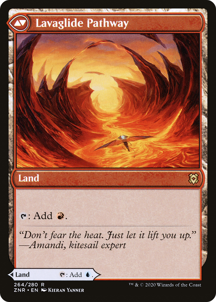 Riverglide Pathway (ZNR-264) [Zendikar Rising] MTG Single Wizards of the Coast