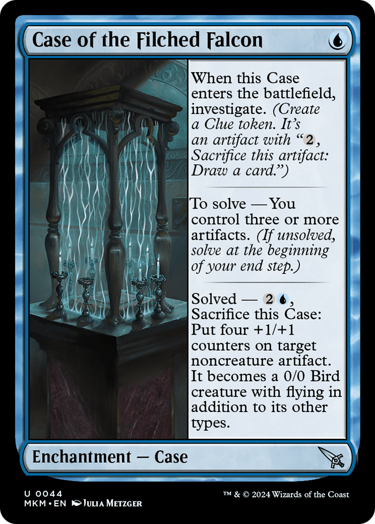 Case of the Filched Falcon (MKM-044) [Murders at Karlov Manor] MTG Single Wizards of the Coast