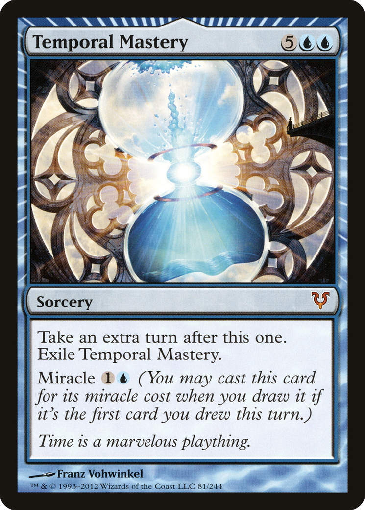 Temporal Mastery [Avacyn Restored] MTG Single Magic: The Gathering