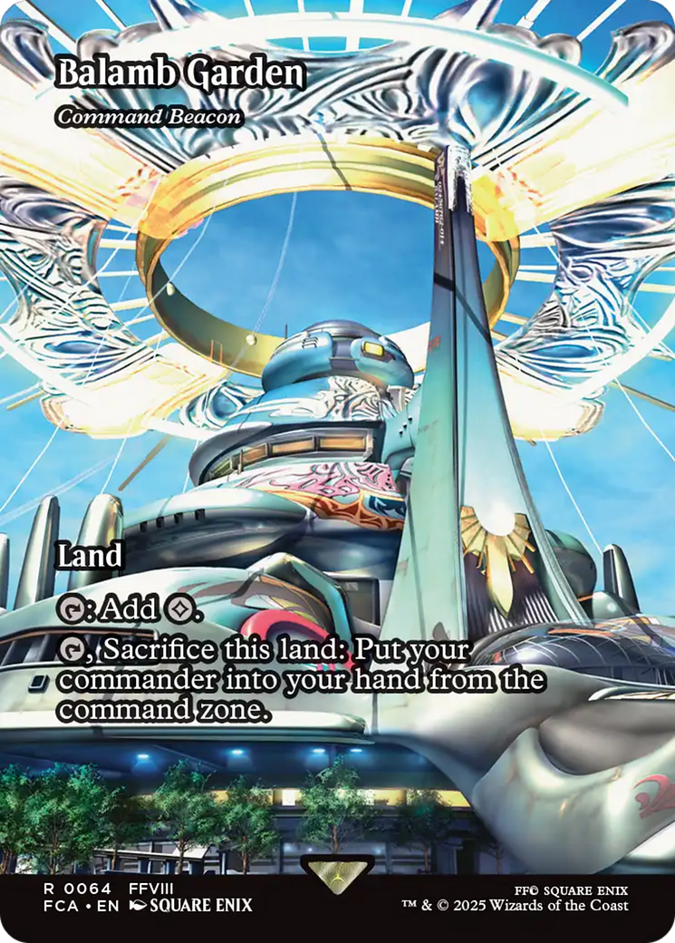Balamb Garden - Command Beacon (FCA-064) [FINAL FANTASY: Through the Ages] (Borderless) MTG Single Wizards of the Coast
