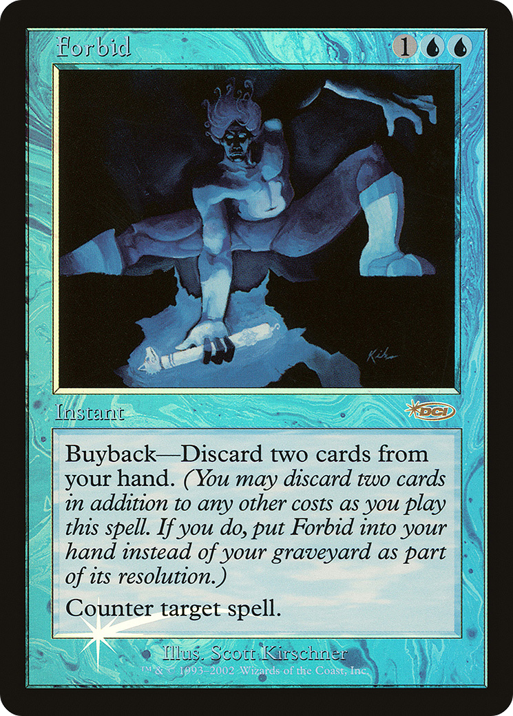 Forbid (FNM-009) [Misc] Friday Night Magic 2002 Foil MTG Single Wizards of the Coast