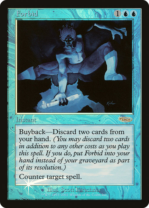 Forbid (FNM-009) [Misc] Friday Night Magic 2002 Foil MTG Single Wizards of the Coast