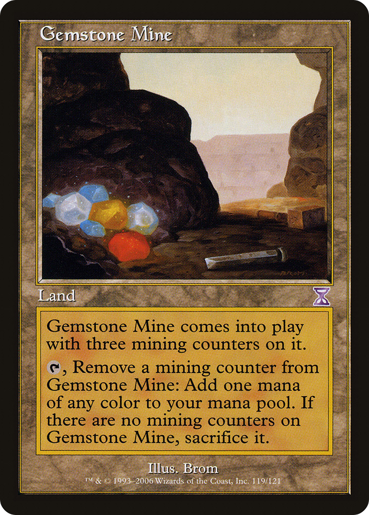 Gemstone Mine (TSB-119) [Time Spiral Timeshifted] MTG Single Wizards of the Coast