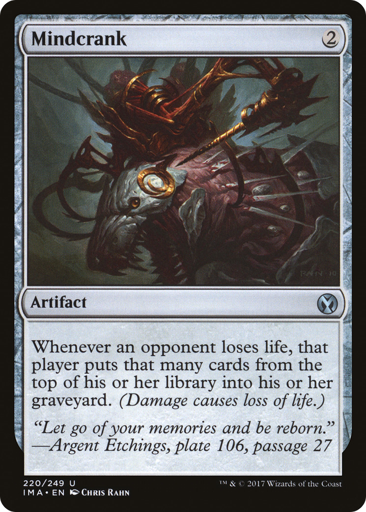 Mindcrank (IMA-220) [Iconic Masters] Foil MTG Single Wizards of the Coast