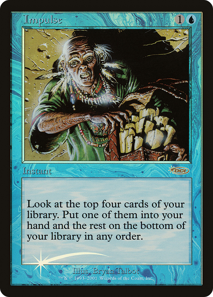 Impulse (FNM-011) [Misc] Friday Night Magic 2001 Foil MTG Single Wizards of the Coast