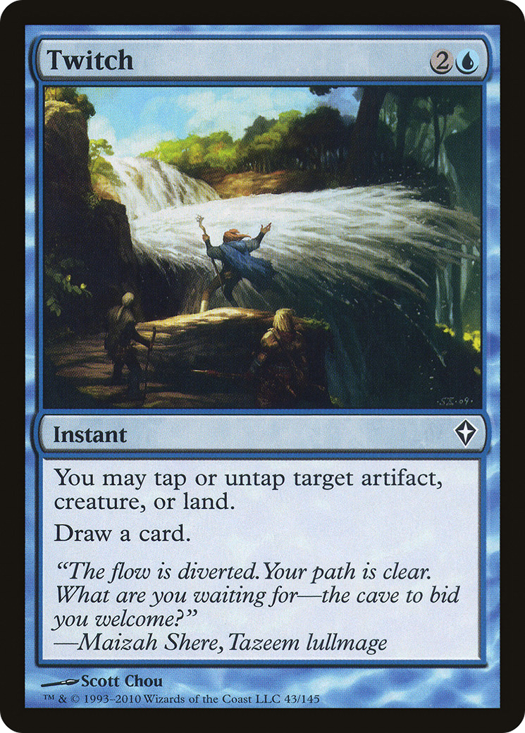 Twitch (WWK-043) [Worldwake] Foil MTG Single Wizards of the Coast