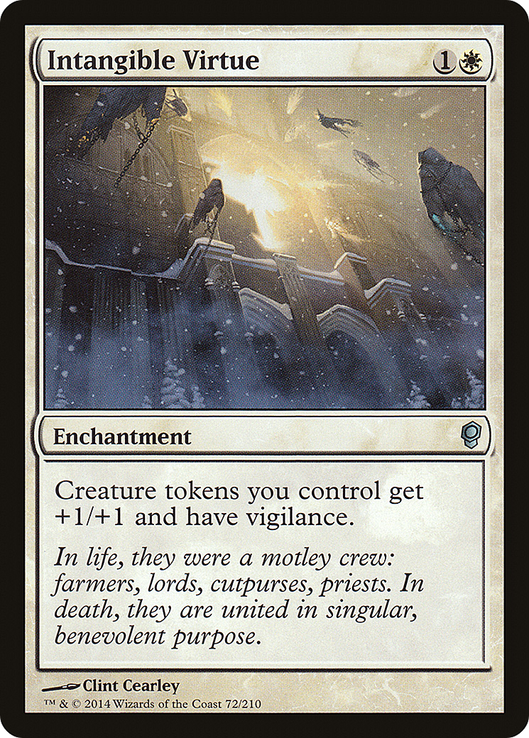 Intangible Virtue (CNS-072) [Conspiracy] MTG Single Wizards of the Coast