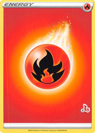 Fire Energy (#2 Cinderace Stamped) () [Misc: Battle Academy 2022] Pokemon Single Pokémon