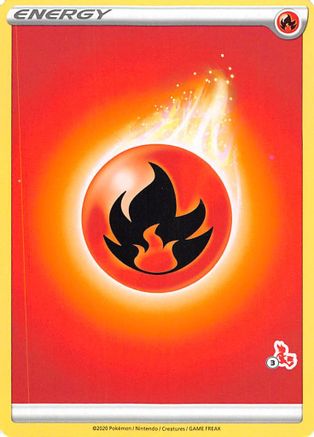 Fire Energy (#3 Cinderace Stamped) () [Misc: Battle Academy 2022] Pokemon Single Pokémon