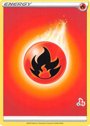 Fire Energy (#5 Cinderace Stamped) () [Misc: Battle Academy 2022] Pokemon Single Pokémon