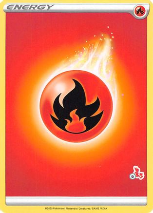 Fire Energy (#6 Cinderace Stamped) () [Misc: Battle Academy 2022] Pokemon Single Pokémon