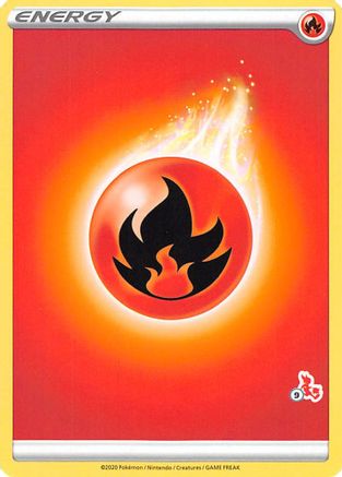 Fire Energy (#9 Cinderace Stamped) () [Misc: Battle Academy 2022] Pokemon Single Pokémon
